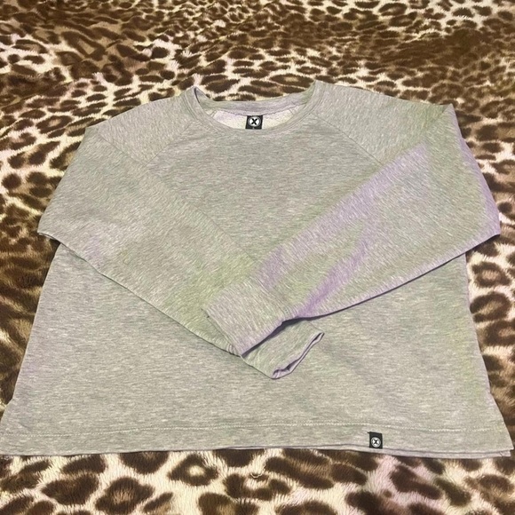 Nordstrom Gray Long Sleeve Tee - Picture 1 of 2